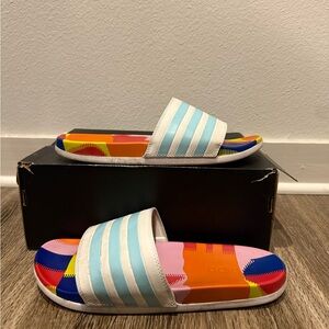 Adidas Adilette Men’s Colorful Slip On Sandals